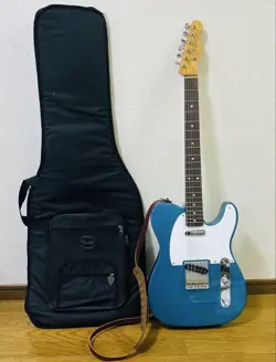 ELECTRIC GUITAR FENDER VINTERA 60S TELECASTER LPB BLUE MADE IN MEXICO WITH BAG