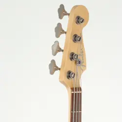 FENDER AMERICAN DELUXE JAZZ BASS SCN 3-COLOR SUNBURST ALDER BODY, USED