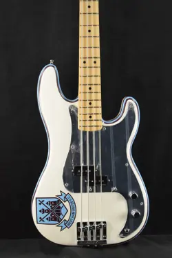 FENDER STEVE HARRIS PRECISION BASS OLYMPIC WHITE