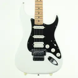 ELECTRIC GUITAR FENDER MEXICO PLAYER STRATOCASTER FLOYD ROSE HSS WHITE USED