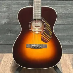 FENDER PO-220E PARAMOUNT ORCHESTRA ACOUSTIC ELECTRIC GUITAR SUNBURST W/ CASE