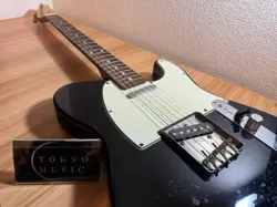 FENDER JAPAN TELECASTER ELECTRIC GUITAR WHITE BLACK USED JAPAN