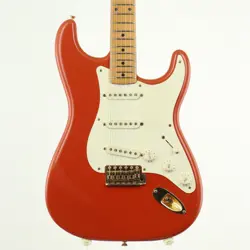 USED  FENDER    1956 STRATOCASTER NOS FIESTA RED GOLD HARDWARE