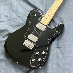 SQUIER BY FENDER VINTAGE MODIFIED TELECASTER CUSTOM BLK USED