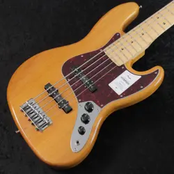 FENDER JAPAN HYBRID II JAZZ BASS V MAPLE FINGERBOARD VINTAGE NATURAL