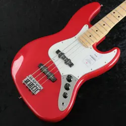 FENDER JAPAN HYBRID II JAZZ BASS MAPLE FINGERBOARD MODENA RED