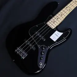 FENDER JAPAN HYBRID II JAZZ BASS MAPLE FINGERBOARD BLACK