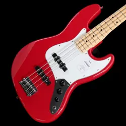 FENDER JAPAN HYBRID II JAZZ BASS MAPLE MODENA RED