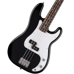 FENDER STANDARD PRECISION BASS LAUREL FINGERBOARD WHITE PICKGUARD BLACK