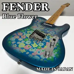 FENDER JAPAN TELECASTER BLUE FLOWER