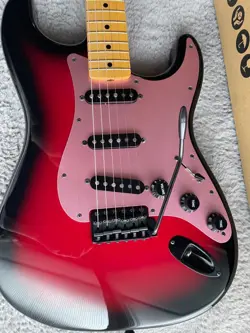 FENDER KEN STRATOCASTER GALAXY RED 2021