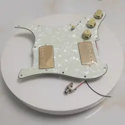 PREWIRED LOADED PICKGUARD HH AINICO 5 HUMBUCKER PICKUPS FOR FENDER STRAT GUITAR