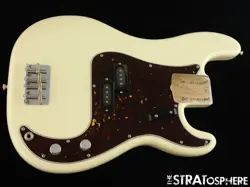 FENDER AV II AMERICAN VINTAGE 1960 PRECISION P BASS LOADED BODY OLYMPIC WHITE