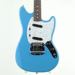 FENDER GUITAR 70S MUSTANG MATCHING HEAD CALIFORNIA BLUE MUSICAL INSTRUMENTS 