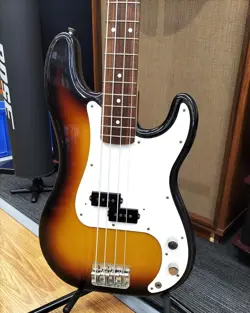 FENDER JAPAN PB62-53 PRECISION BASS SUNBURST USED ELECTRIC BASS F/S FROM JAPAN