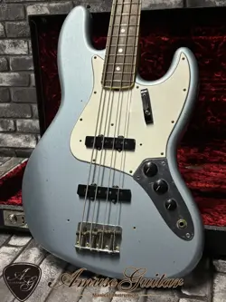FENDER CUSTOM SHOP 1966 JAZZ BASS JOURNEYMAN RELIC BLUE ICE METALLIC 2020