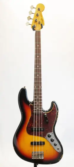 FENDER CUSTOM SHOP 1964 JAZZ BASS RELIC ALDER MAPLE NECK 2007