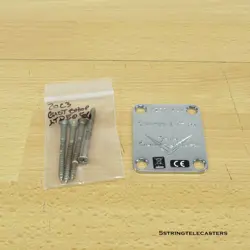 FENDER CUSTOM SHOP LTD ED 56 RELIC STRATOCASTER NECK PLATE CHROME STRAT TELE