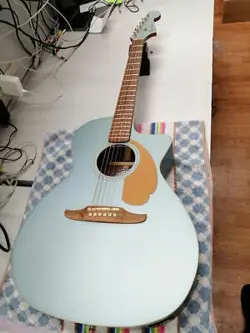 FENDER NEWPORTER PLAYER ELECTRIC ACOUSTIC GUITAR