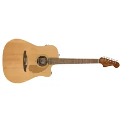 FENDER REDONDO PLAYER ACOUSTIC GUITAR, WALNUT FINGERBOARD, NATURAL, 0970713121