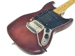[FENDER] MUSTANG 1978 ELECTRIC GUITAR WITH HARD CASE USED FROM JAPAN VINTAGE