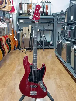 FENDER JAPAN AERODYNE JAZZ BASS ELECTRIC GUITAR - USED, EXCELLENT CONDITION