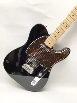 FENDER JAPAN TL-STD BLK TELECASTER BLACK ELECTRIC GUITAR USED FROM JAPAN