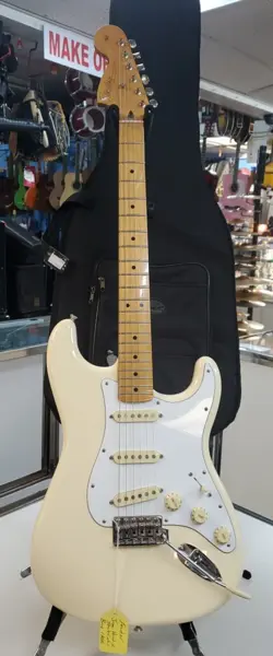 FENDER STRATOCASTER JIMI HENDRIX EDITION MIM ELECTRIC GUITAR MEXICO & CASE