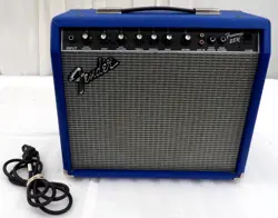 FENDER FRONTMAN 25R PR 498 75W ELECTRIC GUITAR AMP AMPLIFIER BLUE W/POWER CORD
