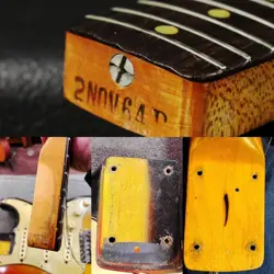 FENDER 1964 STRATOCASTER MOD 3 TONE SUNBURST SAFE DELIVERY FROM JAPAN