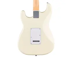 OPEN BOX FENDER STANDARD STRATOCASTER ELECTRIC GUITAR - OLYMPIC WHITE W/MAPLE FB