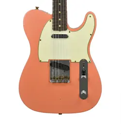 2022 FENDER CUSTOM SHOP 61 TELECASTER JOURNEYMAN RELIC IN FADED SALMON PINK