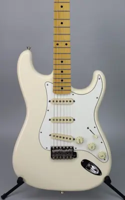USED 2022 FENDER JV MODIFIED 60S STRATOCASTER OLYMPIC WHITE