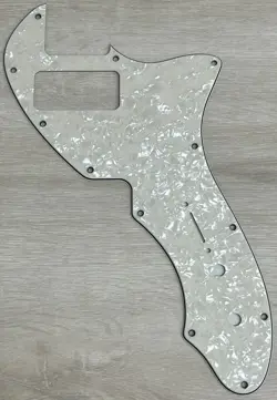 FITS FENDER TELECASTER 69 THINLINE TV JONES GUITAR PICKGUARD,IVORY WHITE PEARL