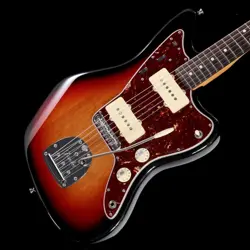 FENDER AMERICAN PROFESSIONAL II JAZZMASTER 3-COLOR SUNBURST ELECTRIC GUITAR USED