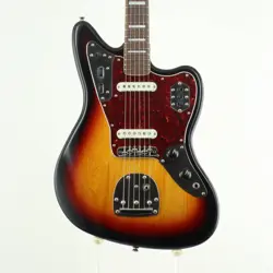 SQUIER BY FENDER CLASSIC VIBE 70S JAGUAR 3-COLOR SUNBURST ELECTRIC GUITAR USED