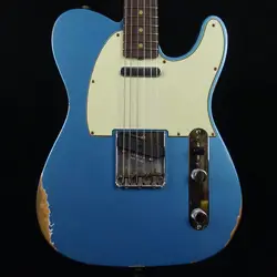 FENDER CUSTOM SHOP 1963 TELECASTER RELIC AGED LAKE PLACID BLUE #GG8DL