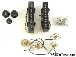 FENDER AMERICAN PROFESSIONAL II JAZZ BASS V MOD 5 STRING PICKUPS POTS KNOBS