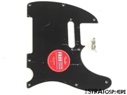 FENDER SQUIER SONIC SERIES TELE PICKGUARD, TELECASTER BLACK.