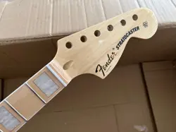22 FRET BIG HEAD ELECTRIC GUITAR NECK MAPLE FRETBOARD INLAY FOR DIY FENDER STRAT