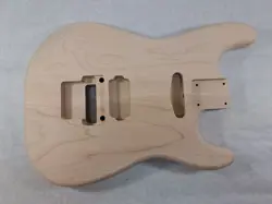 MAPLE HXS GUITAR BODY - FOR FENDER STRAT STRATOCASTER NECK FLOYD ROSE J2055