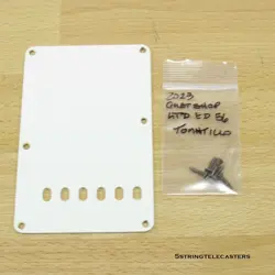 FENDER CUSTOM SHOP LTD TOMATILLO 56 STRATOCASTER RELIC TREMOLO COVER BACK PLATE