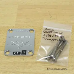 FENDER CUSTOM SHOP LTD ED TOMATILLO 56 STRATOCASTER RELIC NECK PLATE STRAT TELE