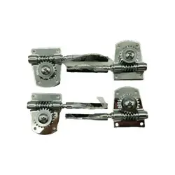 GENUINE FENDER STANDARD CHROME CLOVERLEAF BASS GUITAR TUNERS 003-6400-049