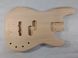 UNFINISHED MAPLE P/J BASS GUITAR BODY - FITS FENDER NECKS J2059