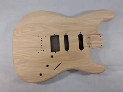 ASH HSS HARDTAIL GUITAR BODY - FITS FENDER STRAT STRATOCASTER NECKS J2057