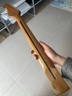 STAINLESS STEEL FRETS 22FRETS GUITAR NECK ROASTED MAPLE FENDER START PART HANDLE