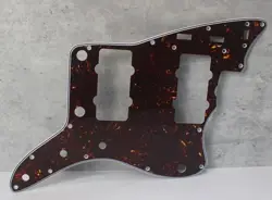 JAZZMASTER PICKGUARD FOR USA FENDER REISSUE VINTAGE TORTOISE CELLULOID TOP
