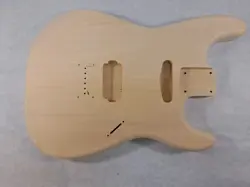 BASSWOOD HARDTAIL HXS GUITAR BODY - FITS FENDER STRAT STRATOCASTER NECK J2066
