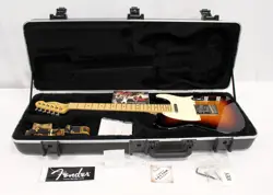 2012 FENDER STANDARD TELECASTER 6-STRING ELECTRIC GUITAR SUNBURST USA W/ CASE